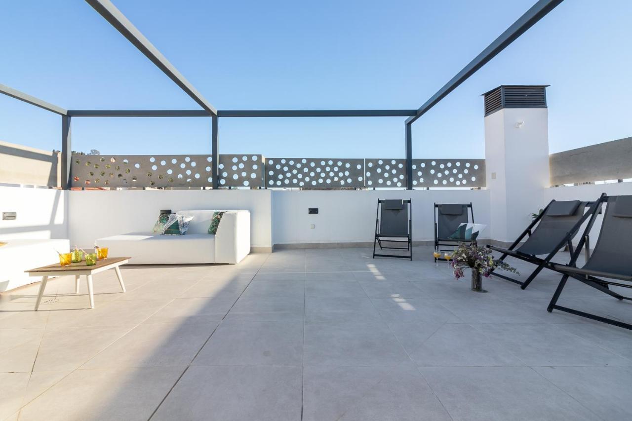 Апартаменты Malaga Center Flat Mariblanca 12 Sun & Terrace Boutique Экстерьер фото
